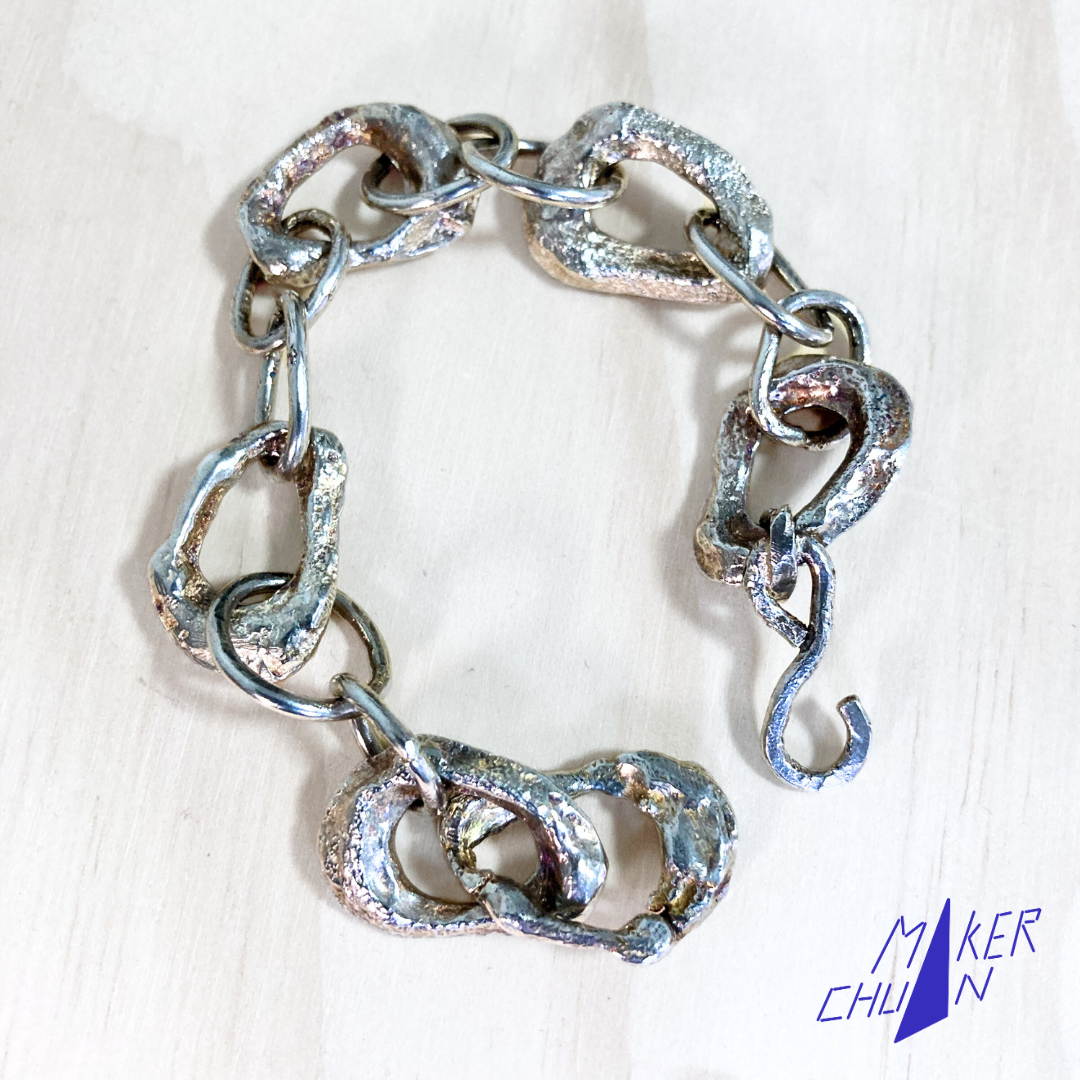 Maker Chuan's 'Ash' Sterling Silver Bracelet