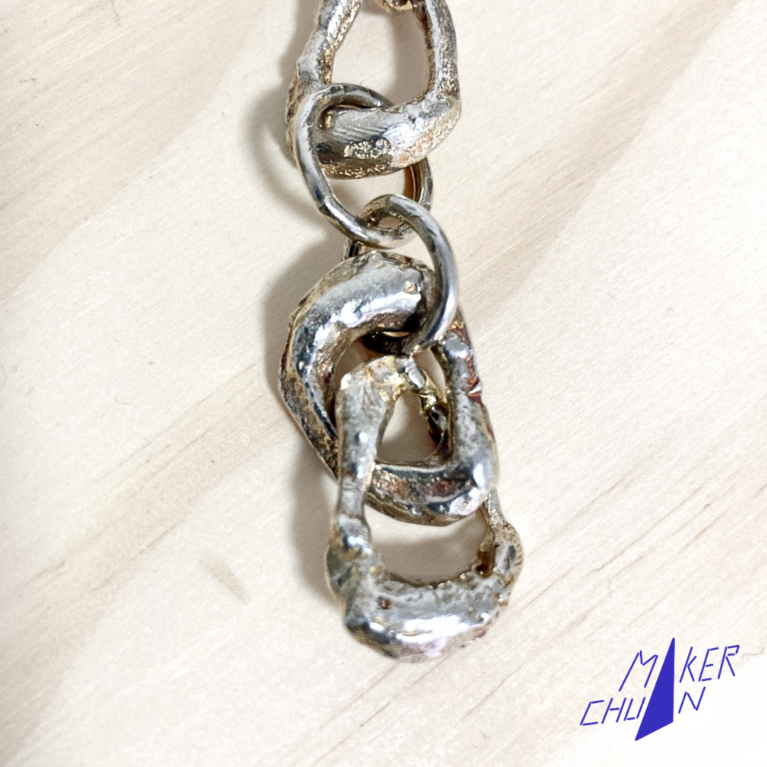 Maker Chuan's 'Ash' Sterling Silver Bracelet