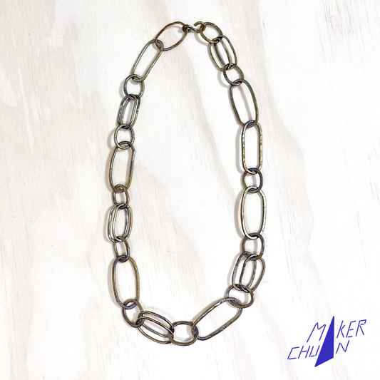 Maker Chuan's 'Charlie' Brass Necklace