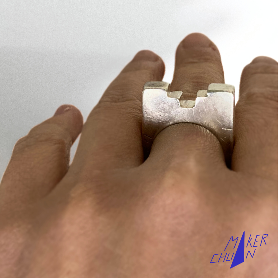 Maker Chuan's 'Brickhouse' Ring